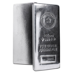 100 oz Silver Bar .9999
