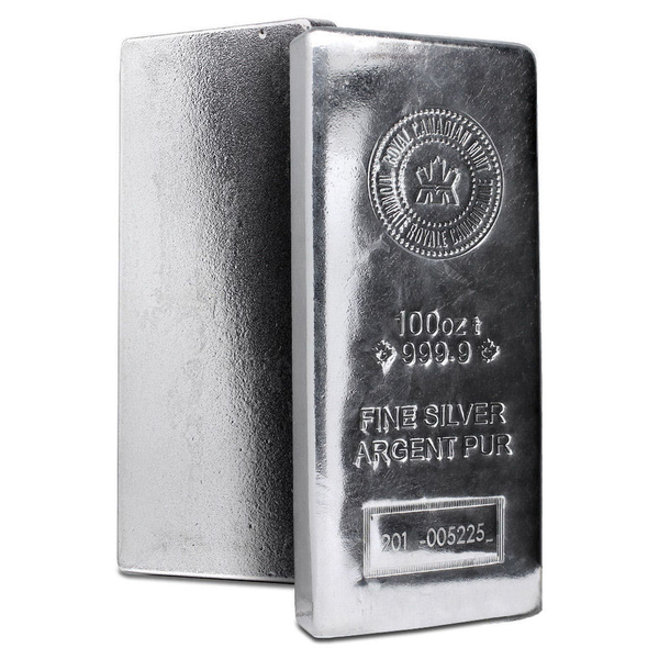 100 oz Silver Bar .9999